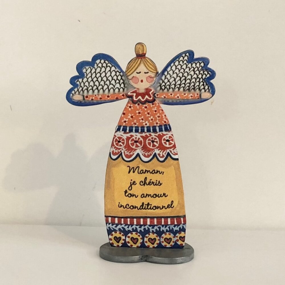 Carol Eldridge Metal Figurine NWOT